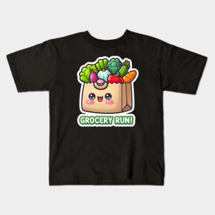 Grocery run Kids T-Shirt